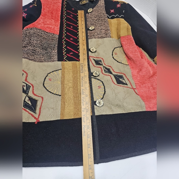 Colorful Patchwork Jacket - Picture 9 of 10